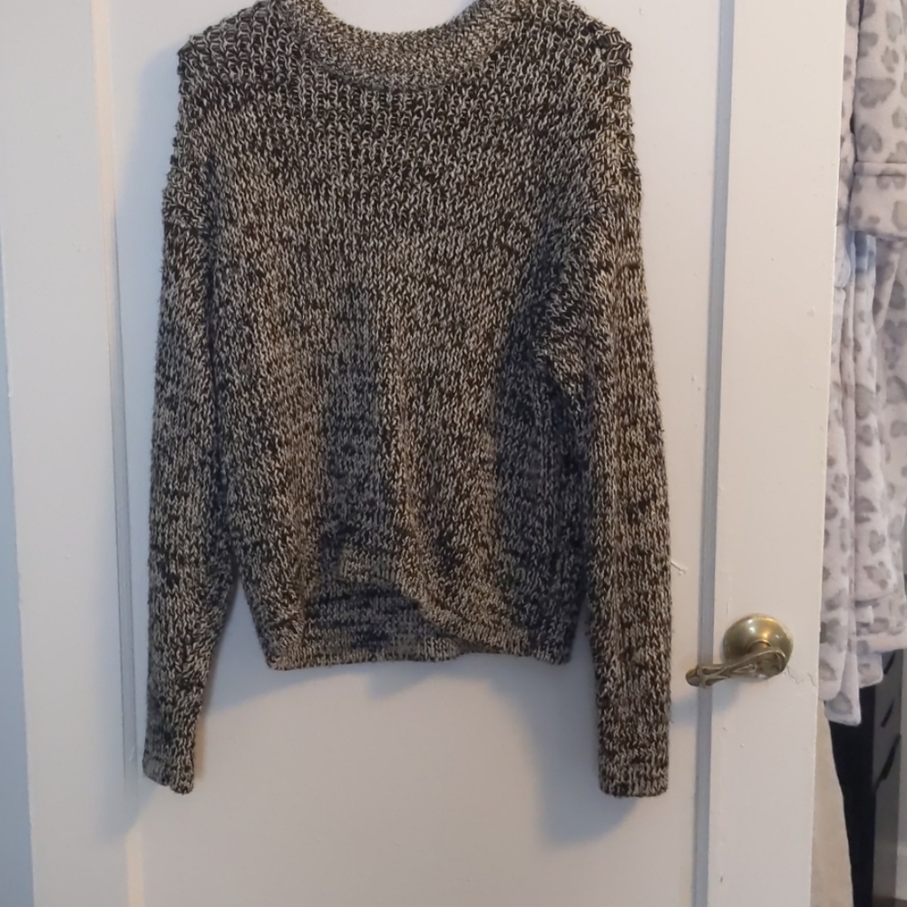 Gray sweater